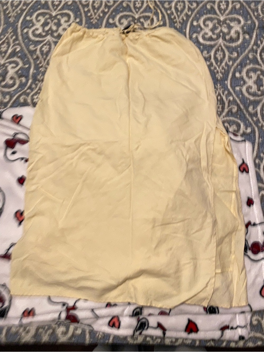 GAP Light Yellow Maxi Skirt